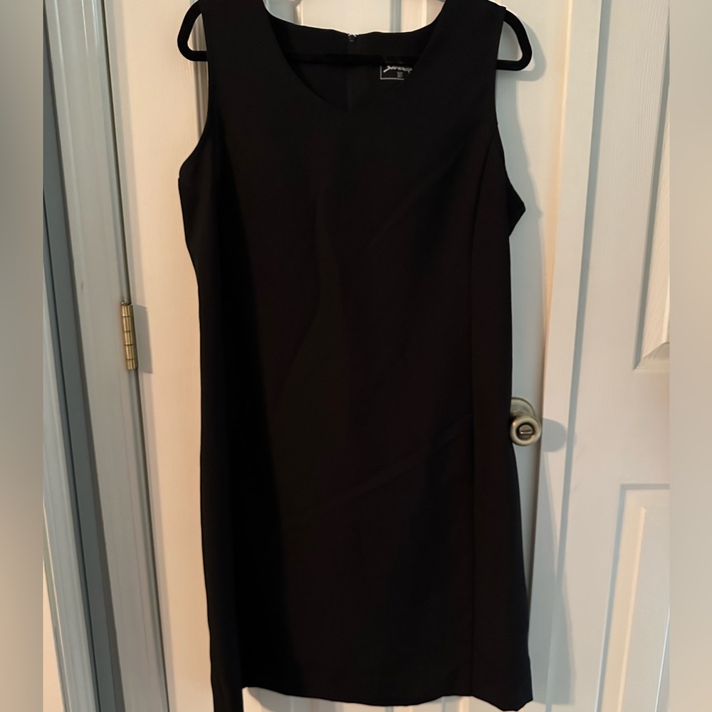 Black Business Casual Dress (no size- fits 14/16)